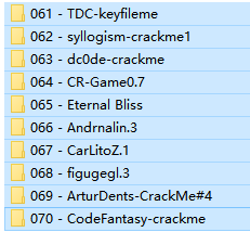 软件逆向- 160个CrackMe实例 - x64版 之 061 ~ 070