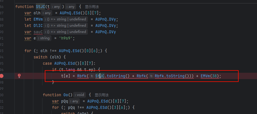 gct.js 中含有反调试，建议是直接给固定结果 1803797734，该值会永远计算出 1816378497