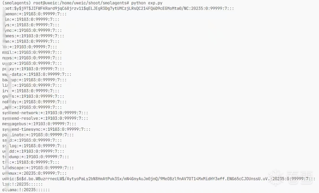 WEB安全-AI智能体安全：smolagents存在沙箱逃逸漏洞（CVE-2025-5120）