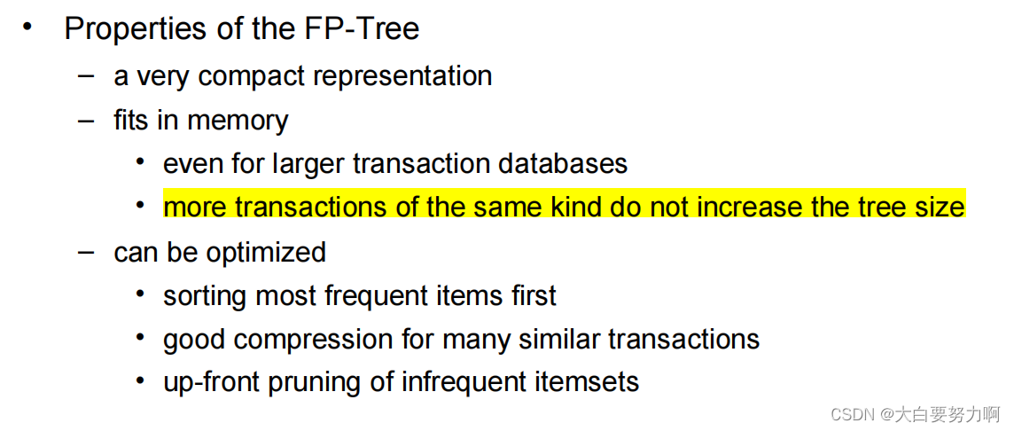 FP-Tree Construction