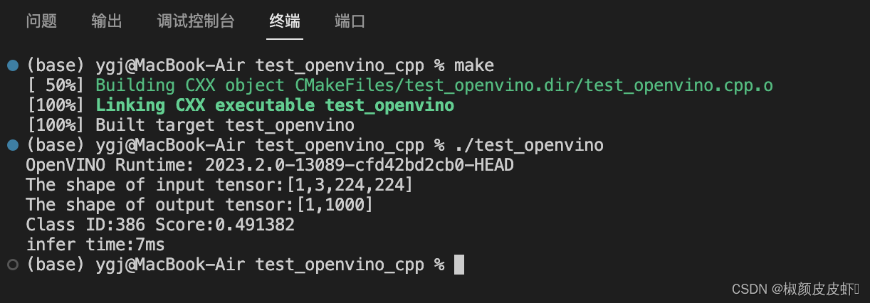 c++-【OpenVINO 】在 MacOS 上编译 OpenVINO C++ 项目