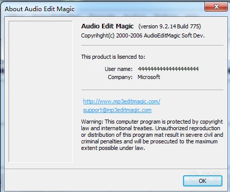 软件逆向-Audio Edit Magic-v9.2.14破解笔记