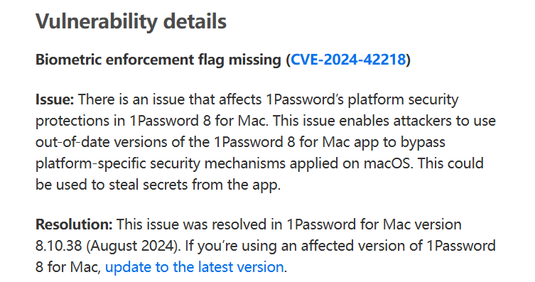 企业安全-密码可被窃取，1Password 用户需立即更新以修复重大安全漏洞